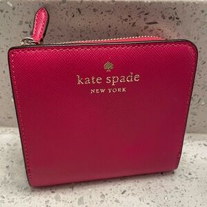 Kate Spade Pink Bifold Wallet